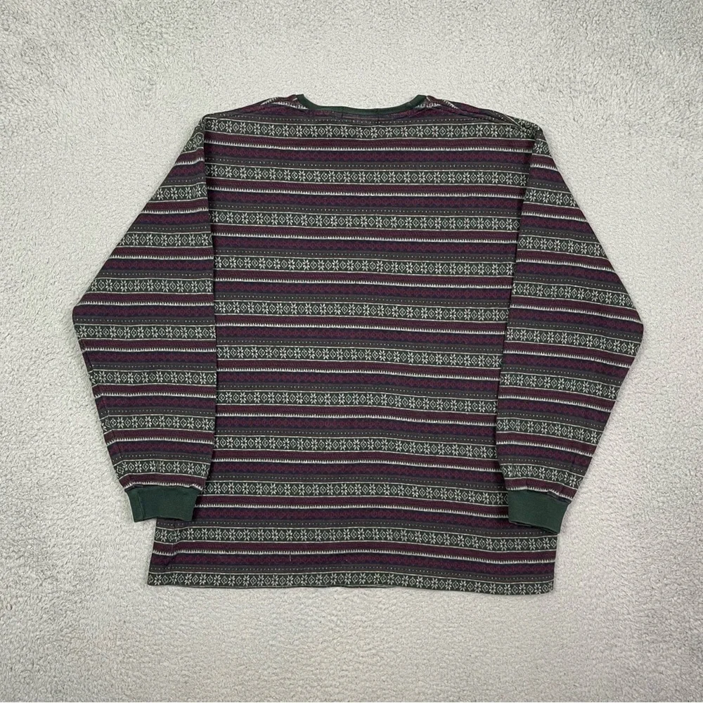 Vintage polo Ralph‎ Lauren snowflake striped sweater